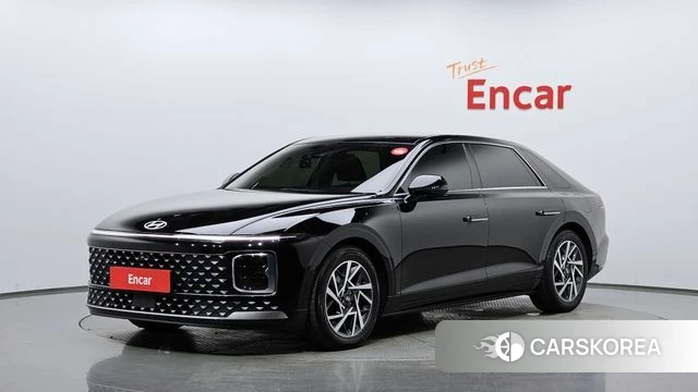 Hyundai Grandeur Hybrid (GN7) 2023 Черный из Кореи