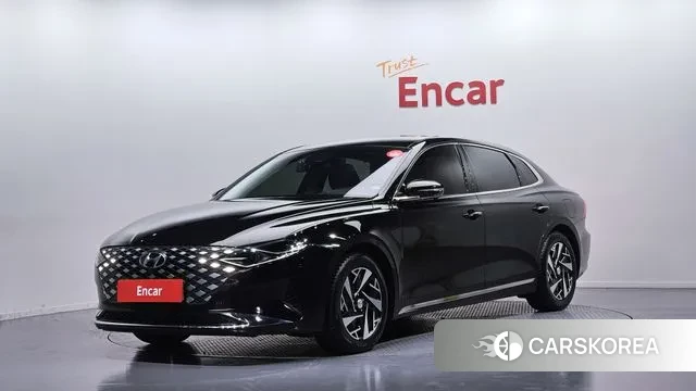 Hyundai The New Grandeur IG Hybrid 2022 Черный из Кореи