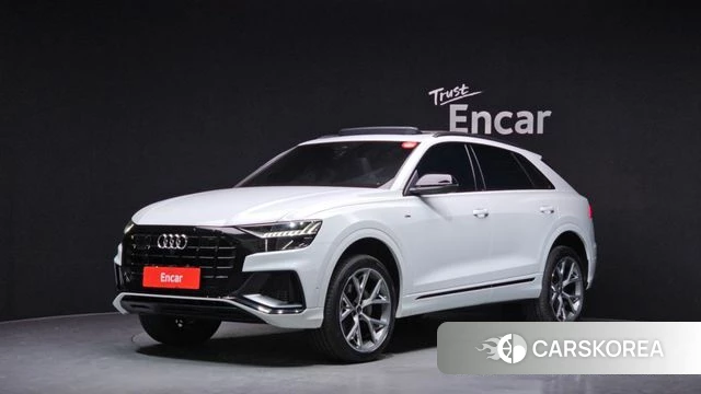 Audi Q8 (4M) 2023 Белый из Кореи