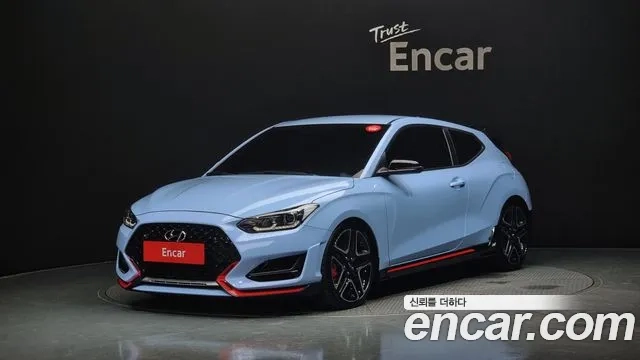 Hyundai Veloster (JS) 2021 Синий из Кореи
