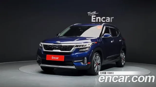 Kia Seltos 2019 Синий из Кореи