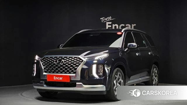 Hyundai Palisade 2021 Синий из Кореи