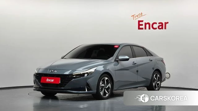 Hyundai Avante Hybrid (CN7) 2021 Серый из Кореи