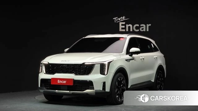 Kia The New Sorento 4th Generation 2023 Белый из Кореи