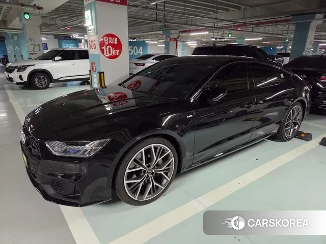 Audi A7 (4K) 2025 Черный из Кореи