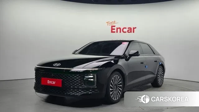 Hyundai Grandeur Hybrid (GN7) 2024 Черный из Кореи