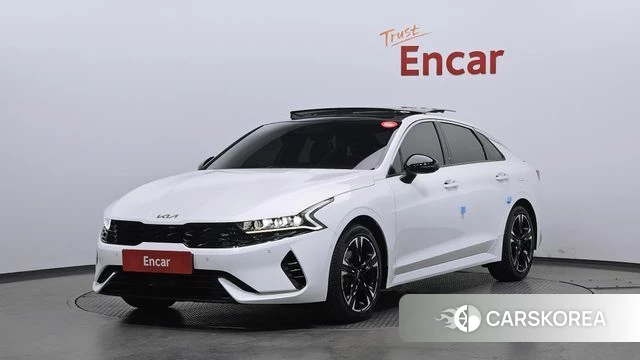Kia K5 Hybrid 3rd Generation 2023 Белый из Кореи