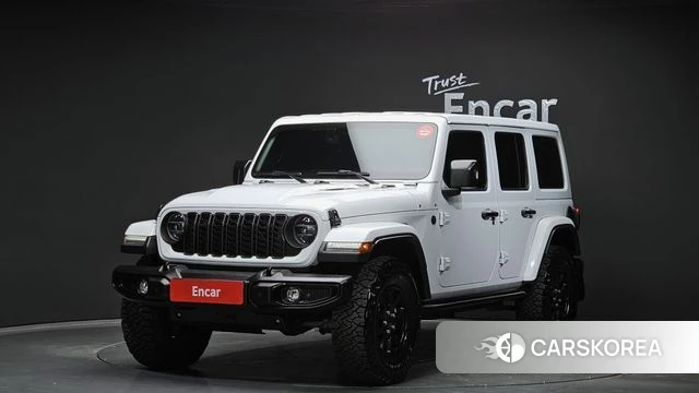 Jeep Wrangler (JL) 2021 Белый из Кореи