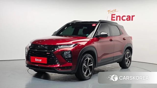 Chevrolet (GM Daewoo) Trailblazer 2021 Красный из Кореи