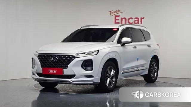 Hyundai Santa Fe TM 2018 Белый из Кореи