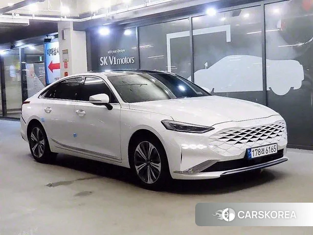 Kia K8 2023 Белый из Кореи