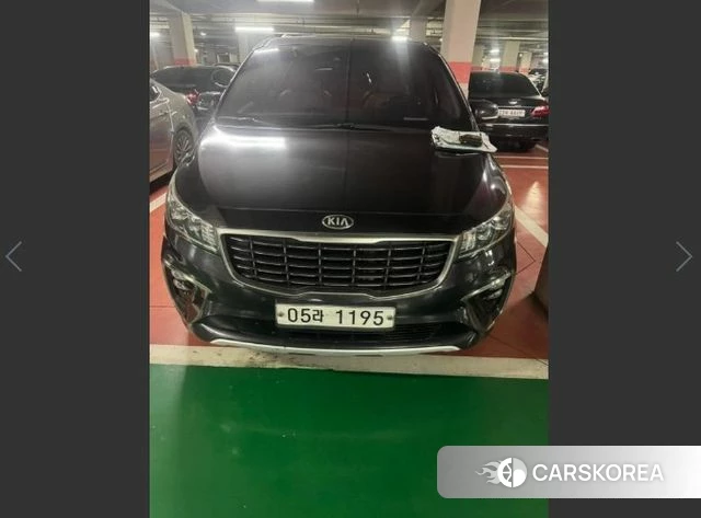 Kia The New Carnival 2018 Серебристо-серый из Кореи