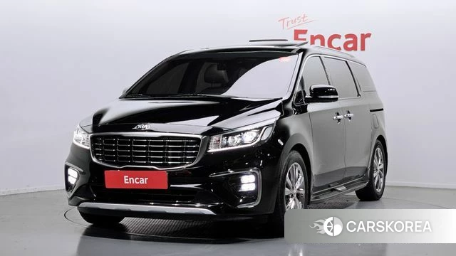 Kia The New Carnival 2019 Черный из Кореи