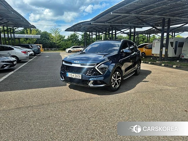 Kia Sportage 5th Generation Hybrid 2023 Синий из Кореи