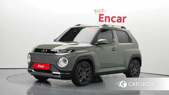 Hyundai Casper 2022 Темно-зеленый из Кореи