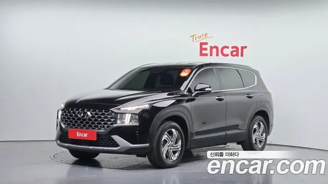 Hyundai The New Santa Fe 2022 Черный из Кореи