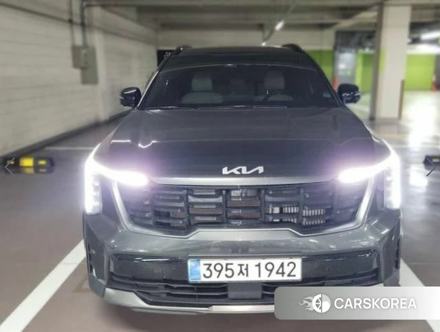 Kia The New Sorento 4th Generation 2024 Серебристо-серый из Кореи