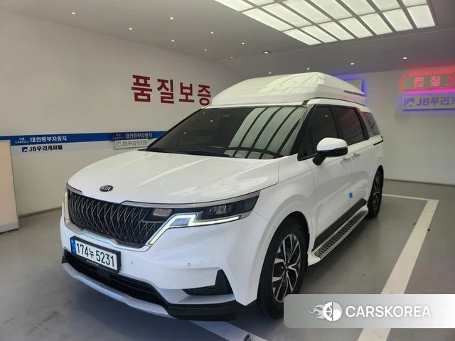 Kia Carnival 4th generation 2021 Белый из Кореи