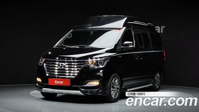 Hyundai The New Grand Starex 2018 Черный из Кореи