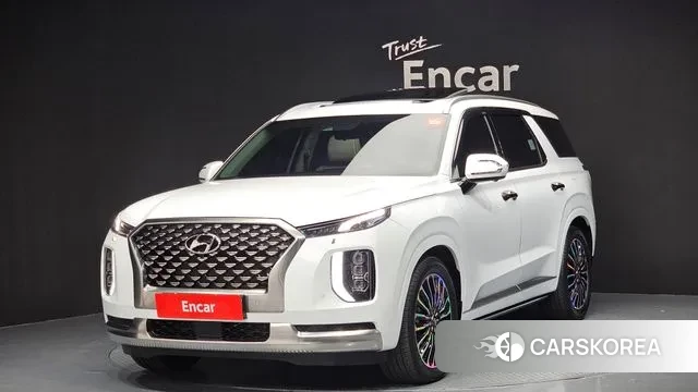 Hyundai Palisade 2022 Белый из Кореи