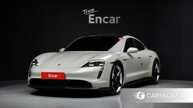 Porsche Taycan 2022 Серебристо-серый из Кореи