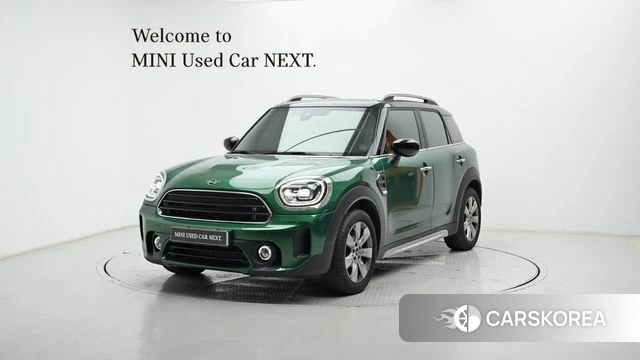 Mini Cooper Countryman 2022 Зеленый из Кореи