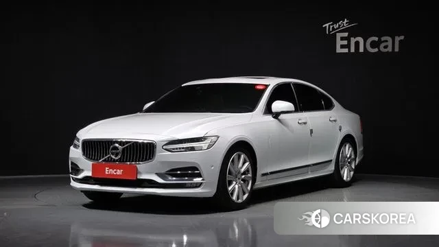 Volvo S90 2019 Белый из Кореи
