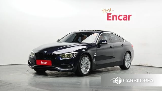 BMW 4 Series (F32) 2018 Синий из Кореи