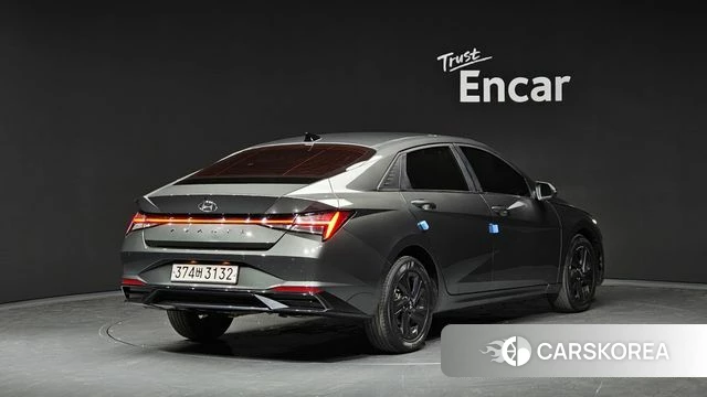 Hyundai Avante (CN7) 2022 Серый из Кореи