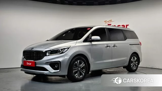 Kia The New Carnival 2019 Серебристо-серый из Кореи