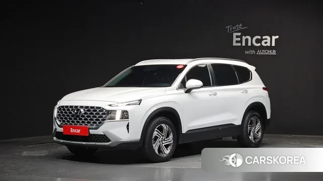 Hyundai The New Santa Fe 2021 Белый из Кореи