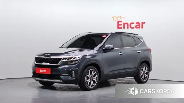 Kia Seltos 2022 Серый из Кореи