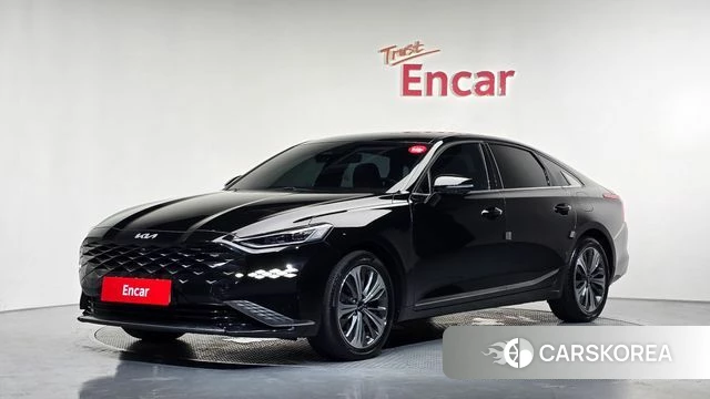 Kia K8 Hybrid 2022 Черный из Кореи