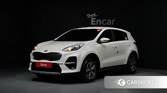 Kia Sportage The Bold 2021 Белый из Кореи
