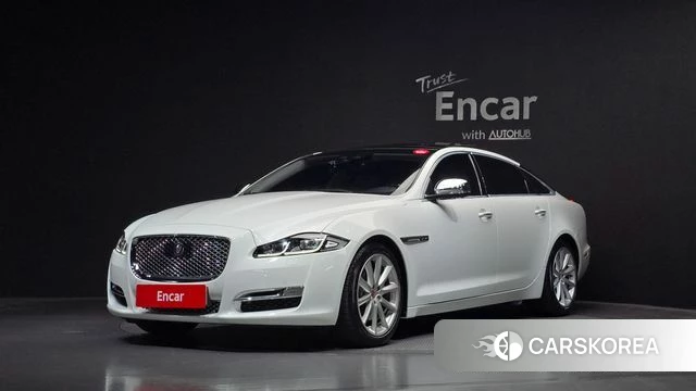 Jaguar All New XJ 2018 Белый из Кореи