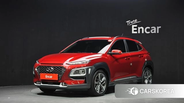 Hyundai Kona 2018 Красный из Кореи
