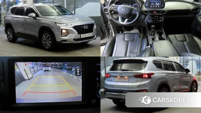 Hyundai Santa Fe TM 2018 Серебряный из Кореи