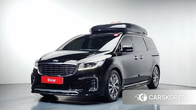 Kia The New Carnival 2018 Черный из Кореи
