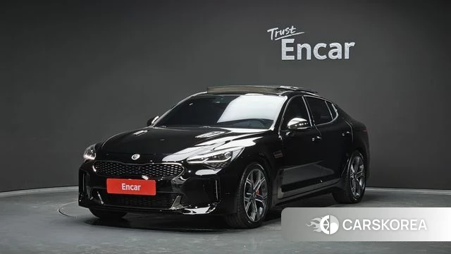 Kia Stinger 2019 Черный из Кореи