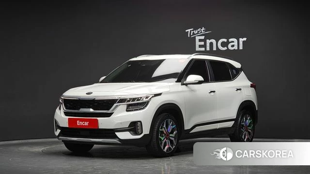 Kia Seltos 2021 Белый из Кореи