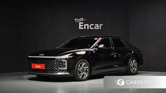 Hyundai Grandeur Hybrid (GN7) 2023 Черный из Кореи