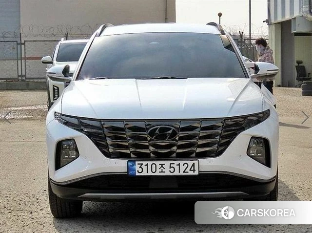 Hyundai Tucson Hybrid (NX4) 2020 Белый из Кореи