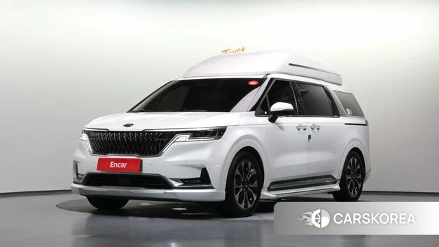 Kia Carnival 4th generation 2021 Белый из Кореи