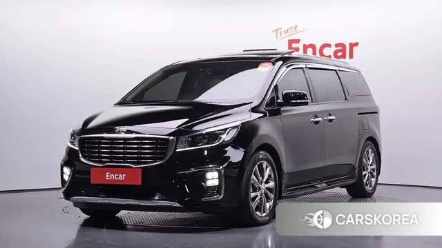 Kia The New Carnival 2018 Черный из Кореи