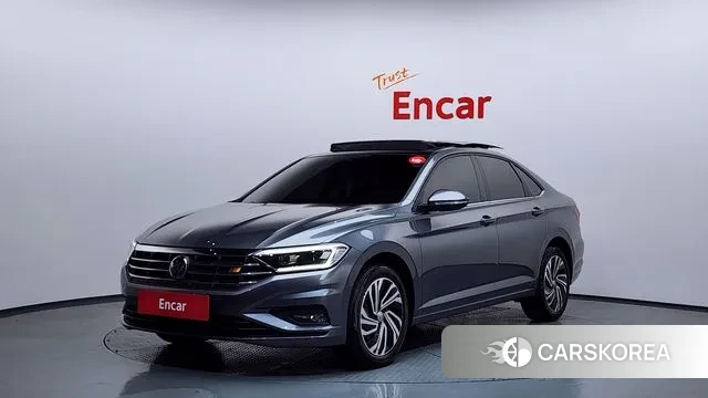 Volkswagen 7th Generation of Jetta 2021 Серый из Кореи