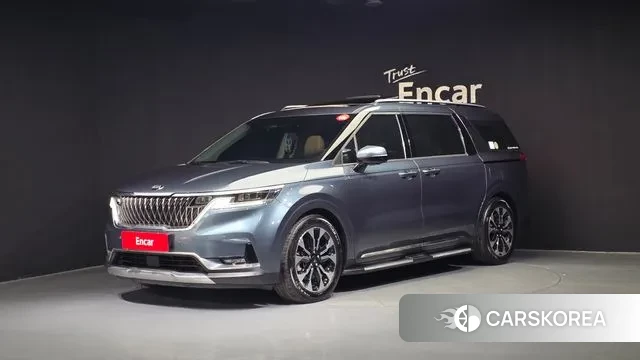 Kia Carnival 4th generation 2021 Синий из Кореи