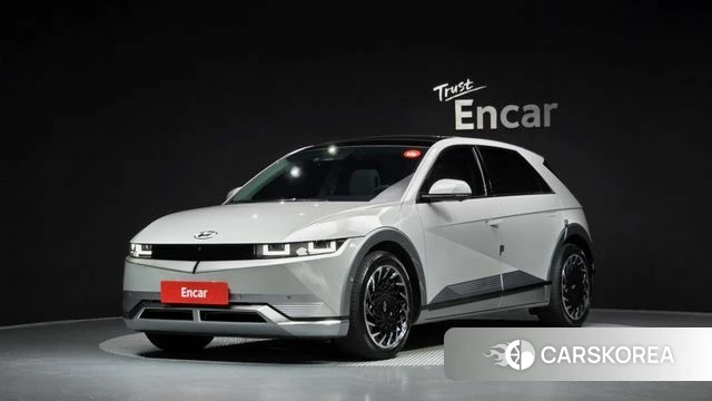 Hyundai Ionic 5 2021 Серебристо-серый из Кореи