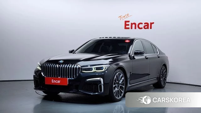 BMW 7 Series (G11) 2019 Черный из Кореи