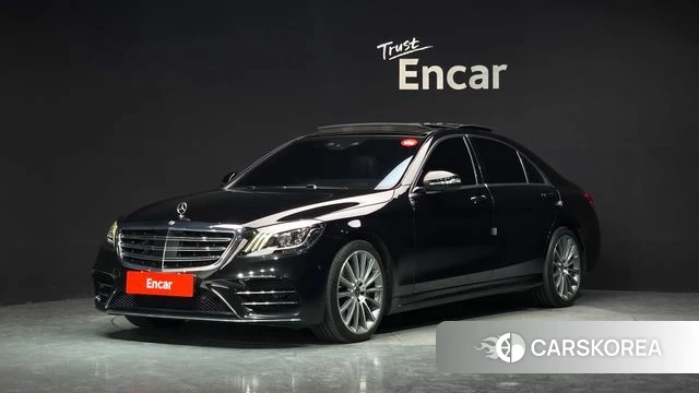 Mercedes-Benz S-Class W222 2020 Черный из Кореи