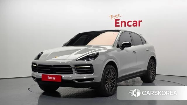 Porsche Cayenne (PO536) 2023 Серебристо-серый из Кореи